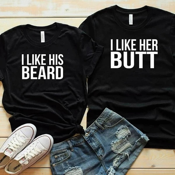 His Beard & Her Butt Shirts